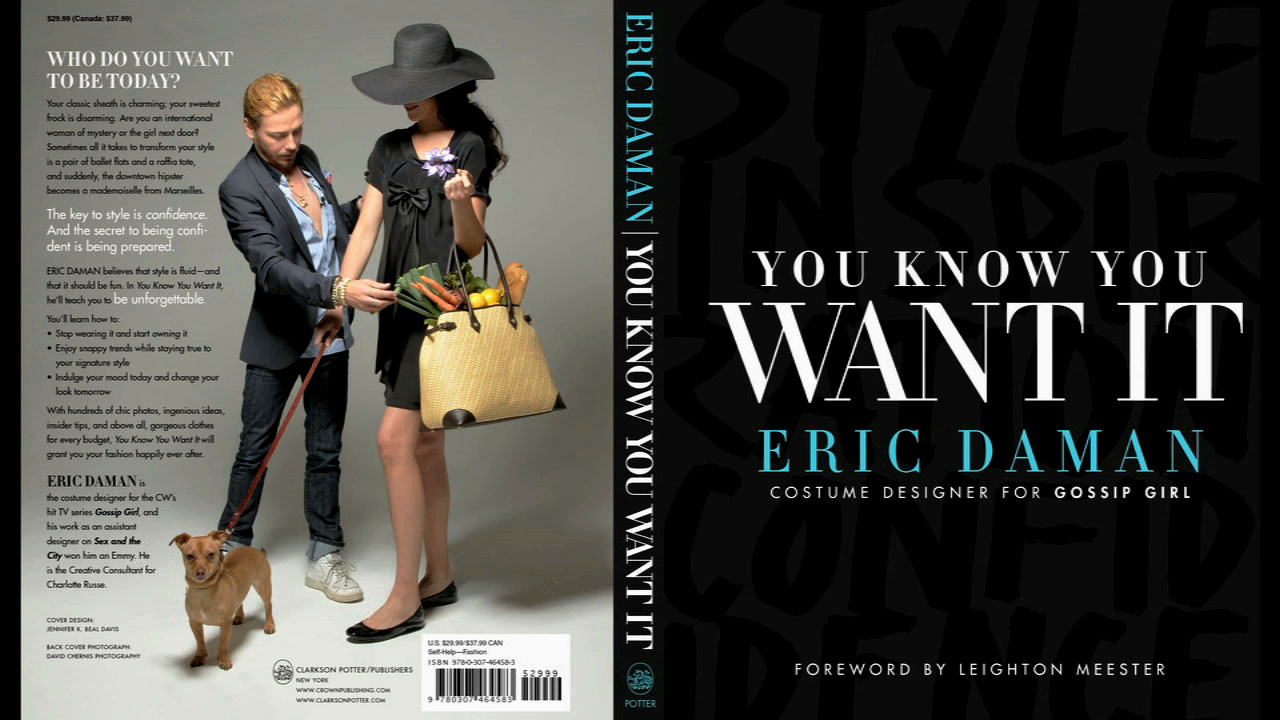 Commercial for Eric Daman’s Fashion forward book - You Know You Want It